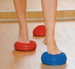 Balancetrainer SISSEL Spiky Dome 2er Set