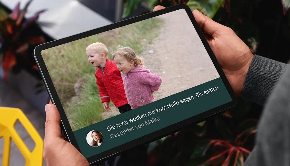 Tablet für Demenzkranke