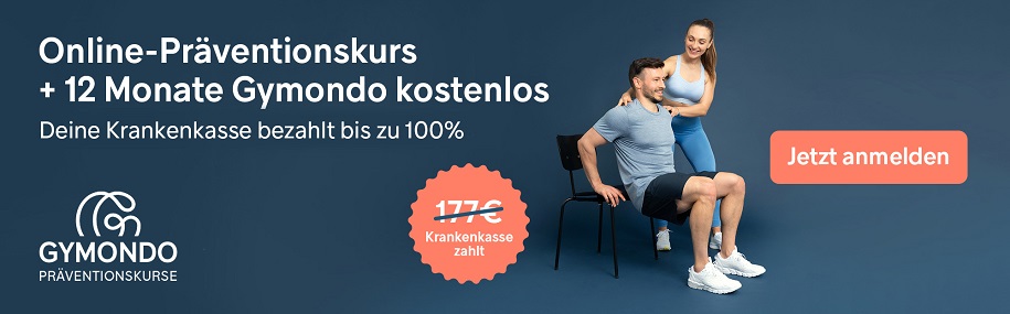 Online Präventionskurse von Gymondo