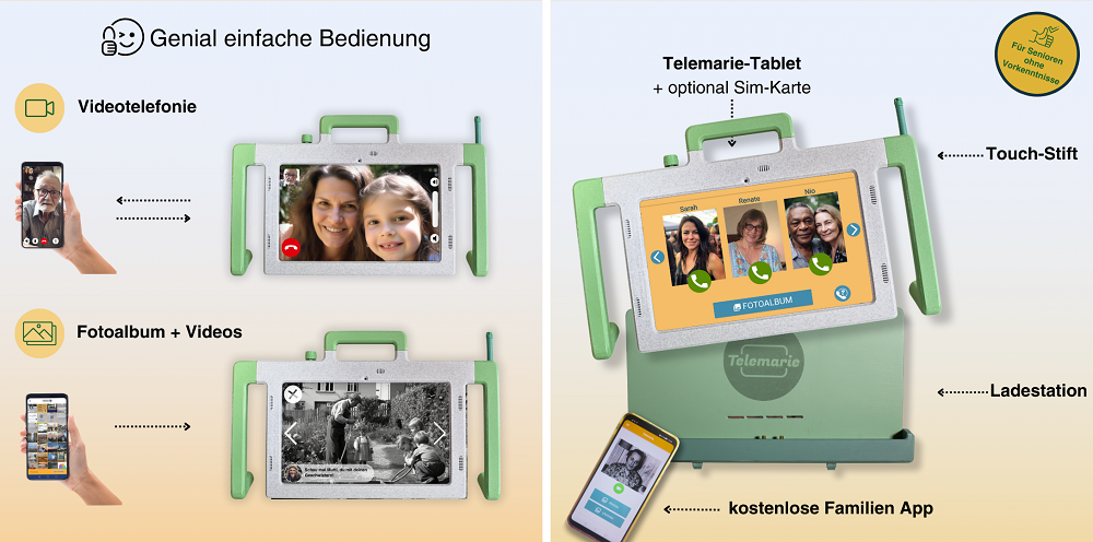 Tablet für Senioren